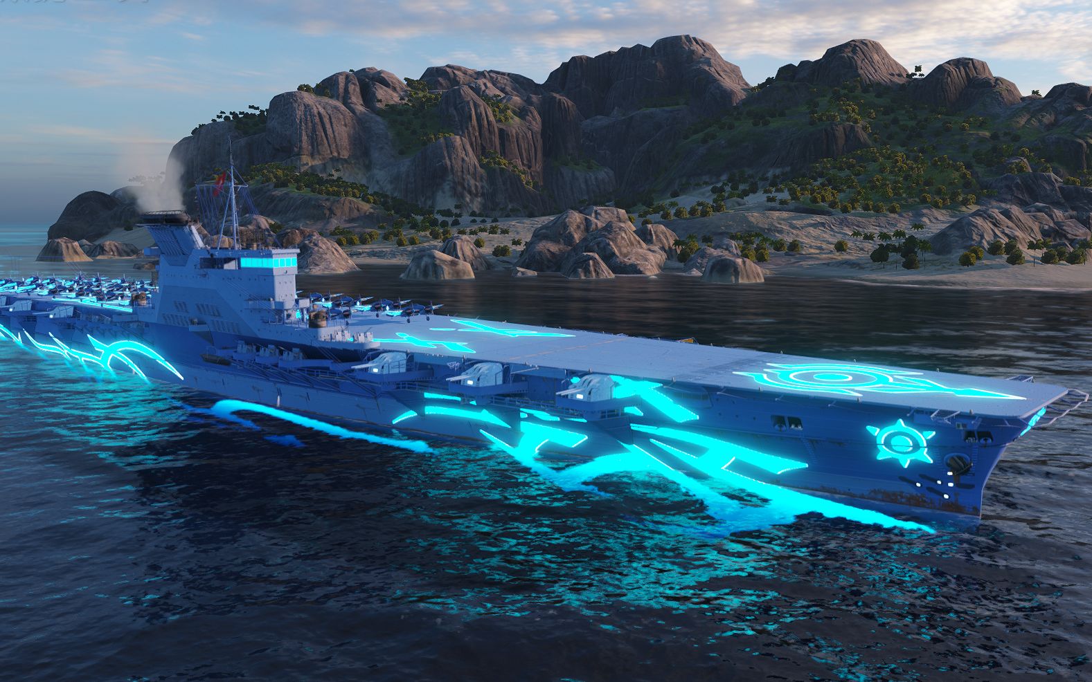 【战舰世界mod】海雾白龙_高雄