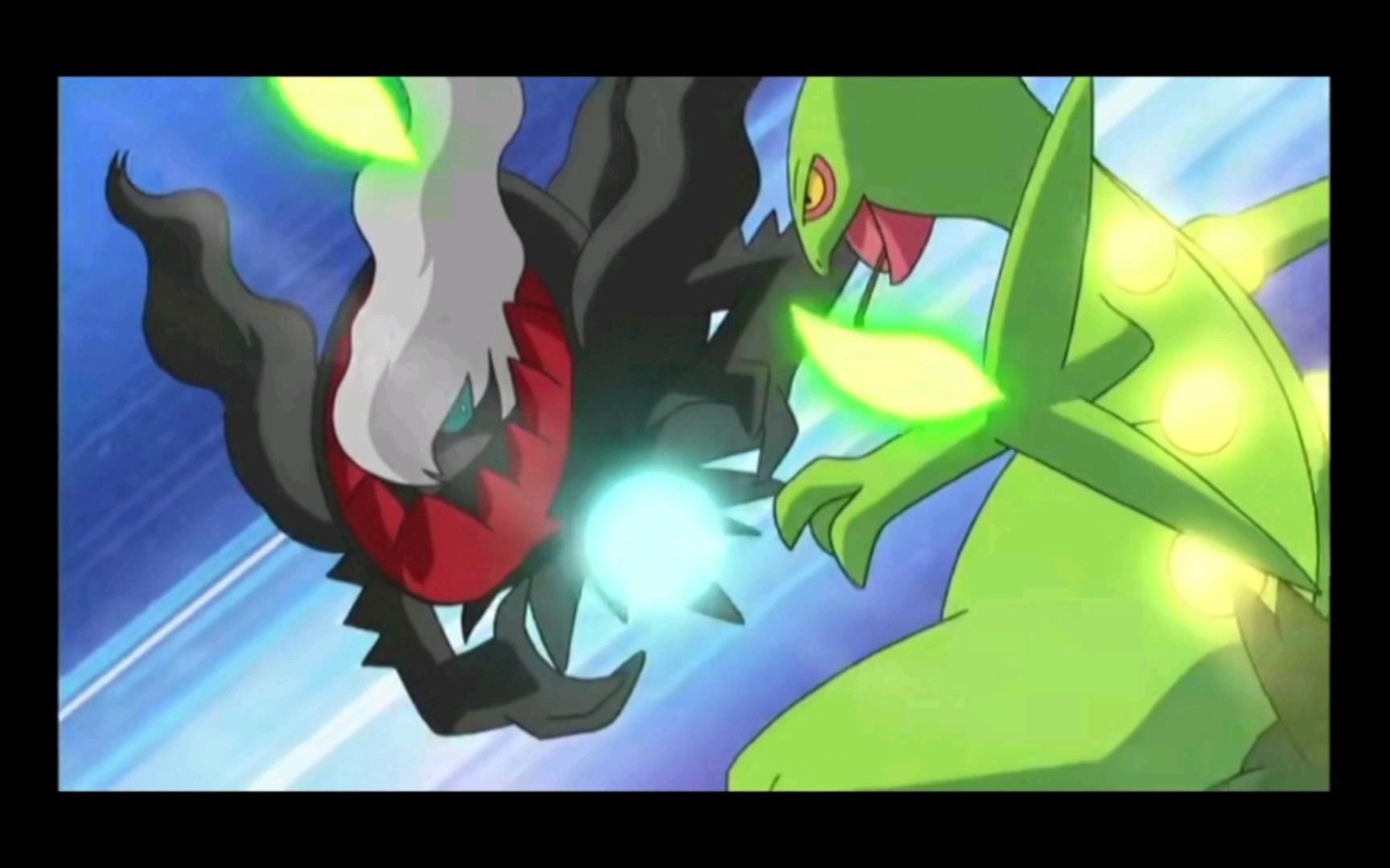 精灵宝可梦 小智派出了芳缘一哥蜥蜴王来打达克莱伊啊