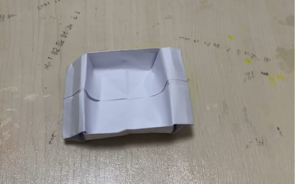 长方形版折纸收纳盒