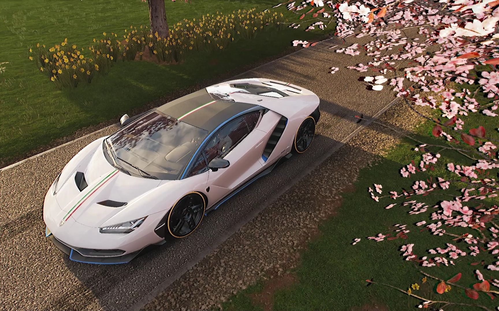 【地平线4】终于等到春天 来走走樱花大道吧