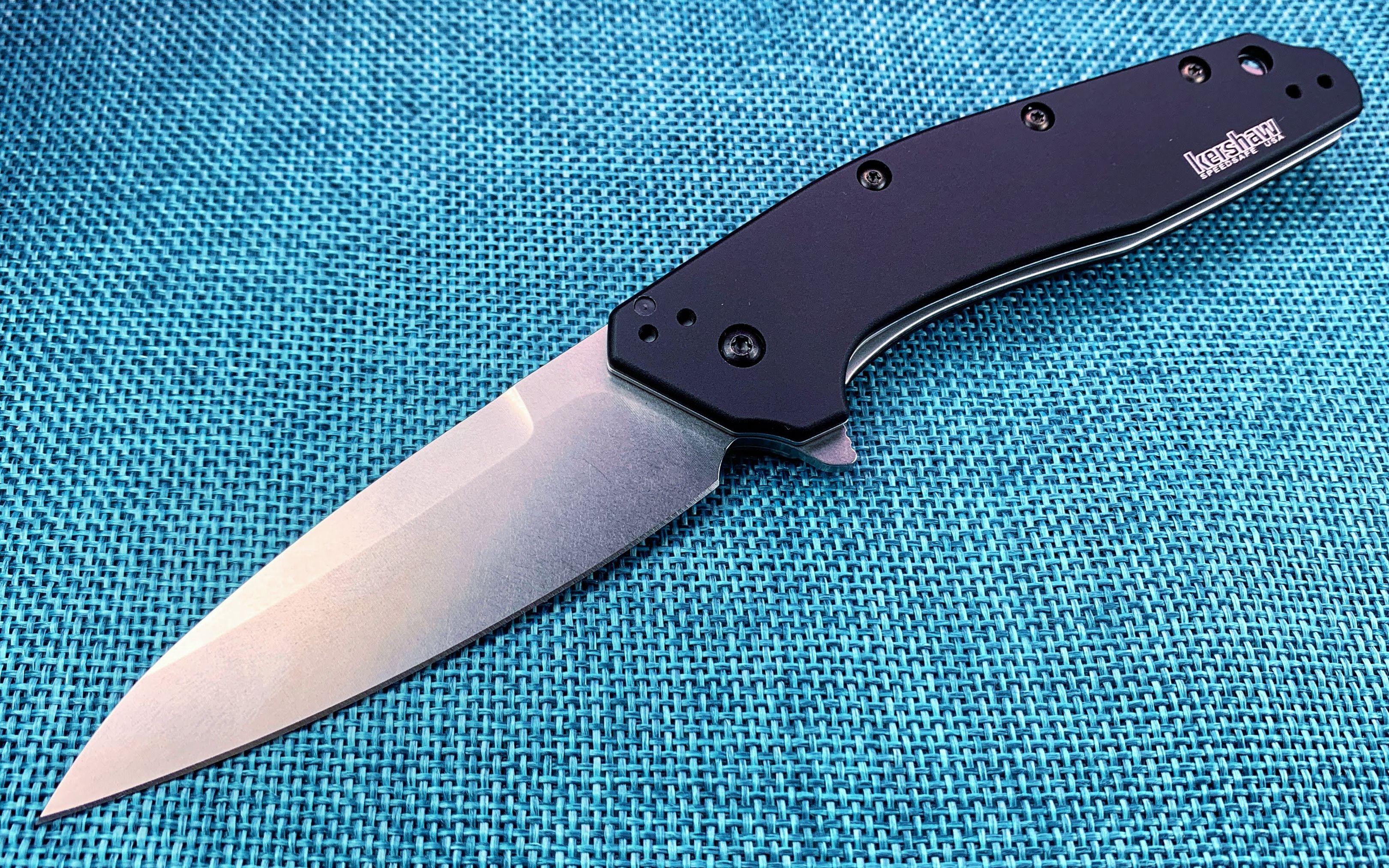 【木名测评】最便宜美产M390 卡秀 1812BLK 折刀 Kershaw Dividend哔哩哔哩bilibili