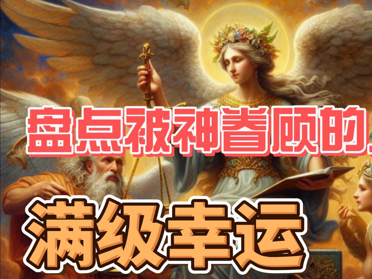 盘点那些被神眷顾的人类,满级幸运