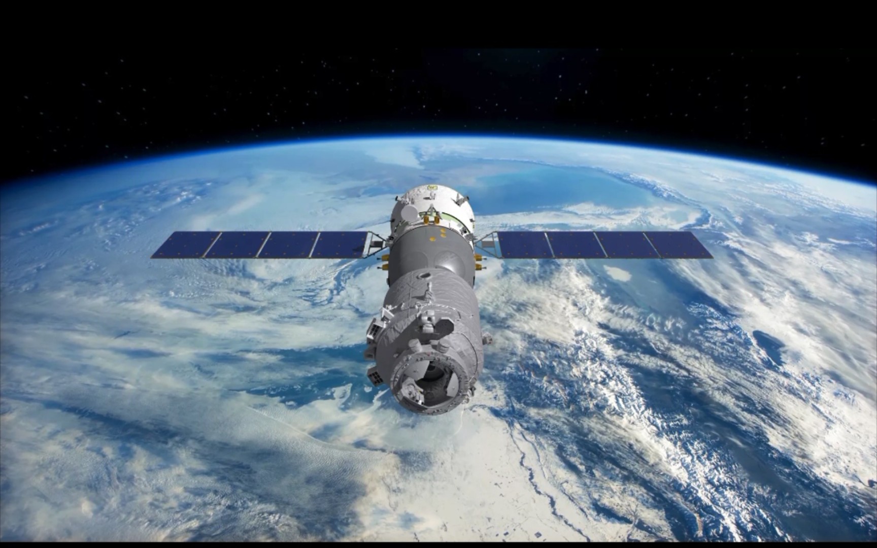 四分钟回顾神舟飞船发射,与天和核心舱组合体自主快速交会对_哔哩哔哩