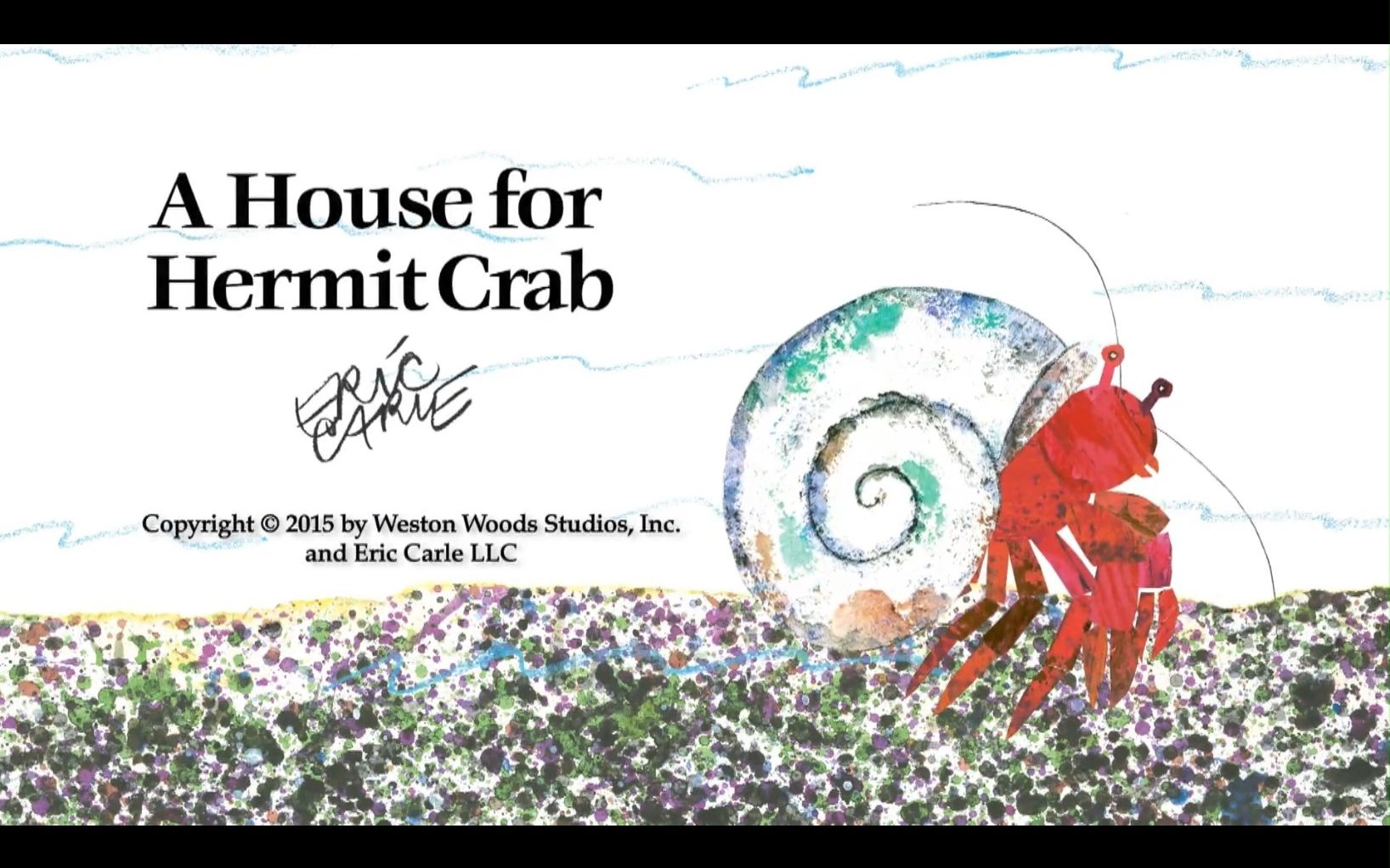 【68岁英语】【友谊万岁】A House for Hermit Crab 【动画绘本】【亲子阅读】哔哩哔哩bilibili