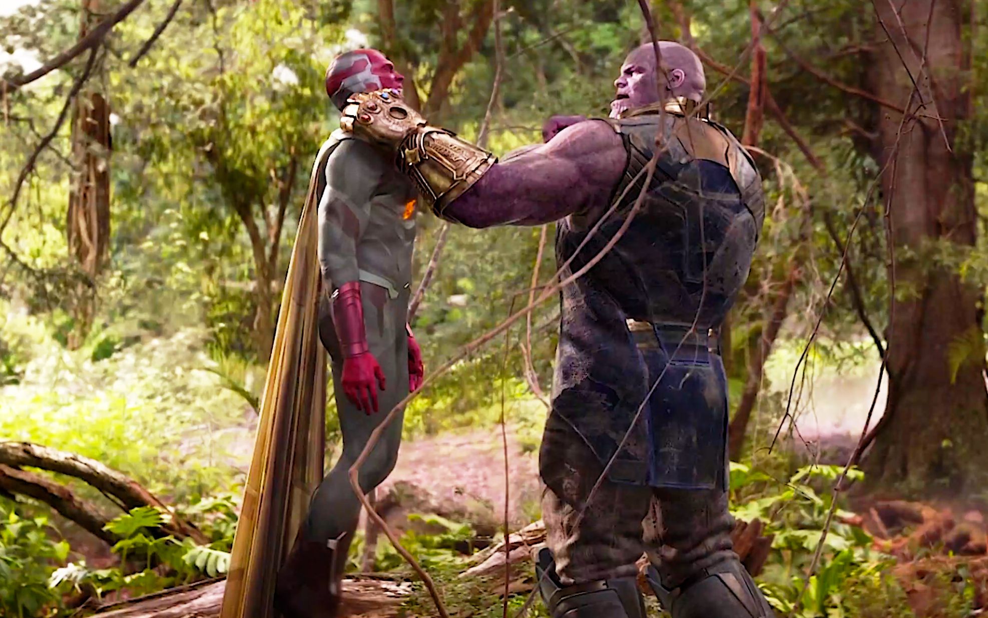 漫威:灭霸杀掉幻视 取得黄色无限宝石