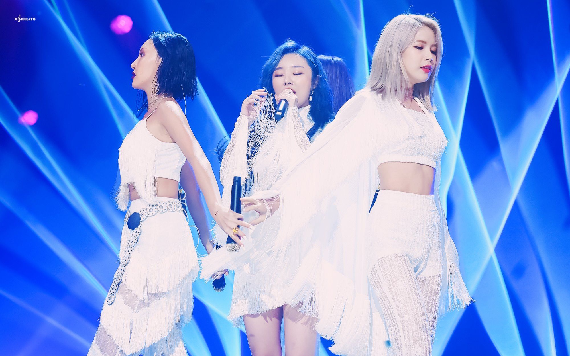 [中字] 跟着四姐哒哒哒就好 mamamoo - destiny queendom女团大战决赛