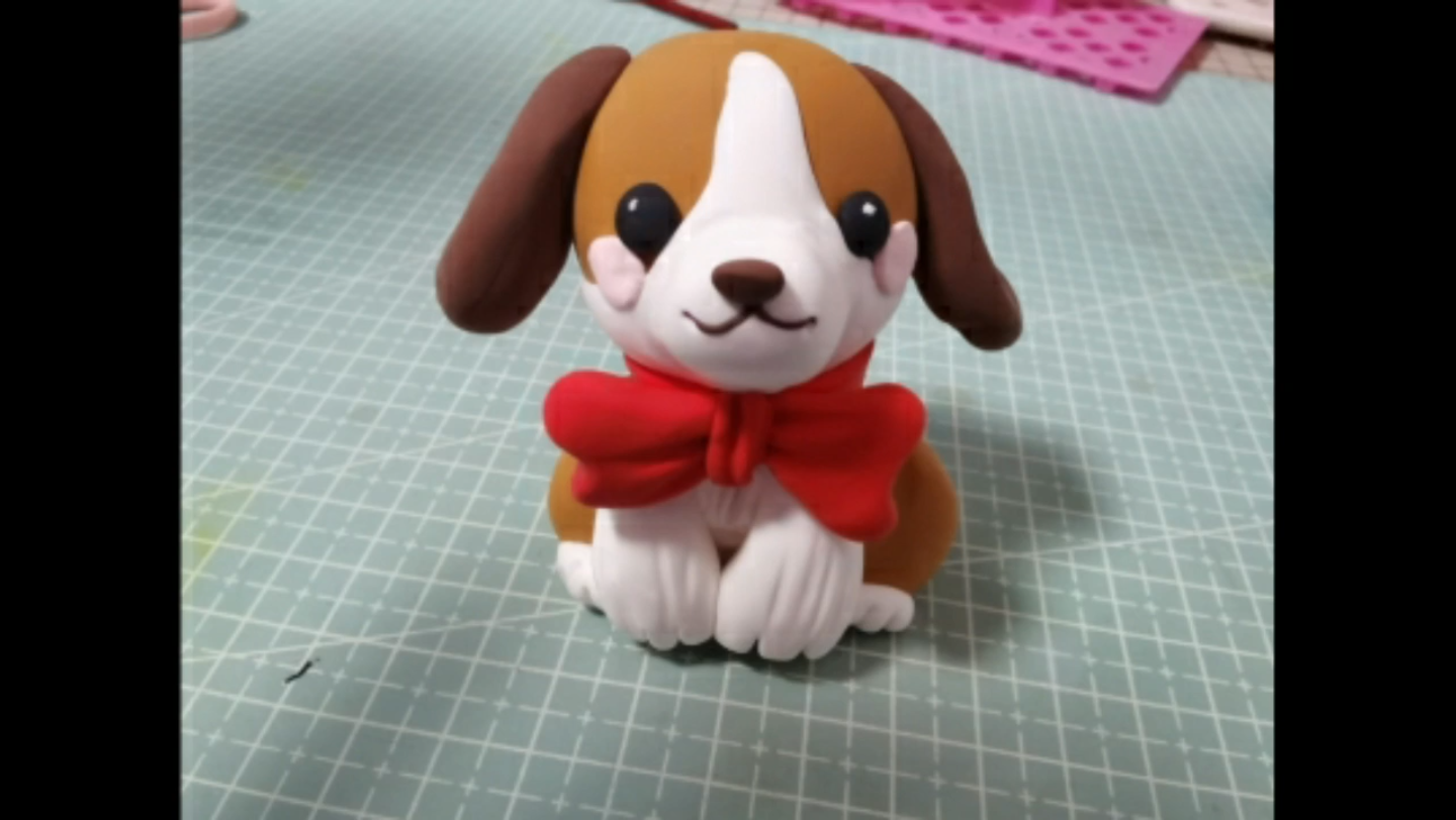 活动  【超轻粘土】一只小狗狗