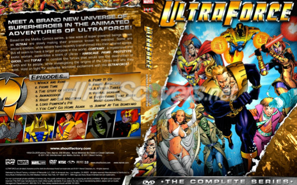 dvdrip极端力量ultraforce1994年13集全英语无字