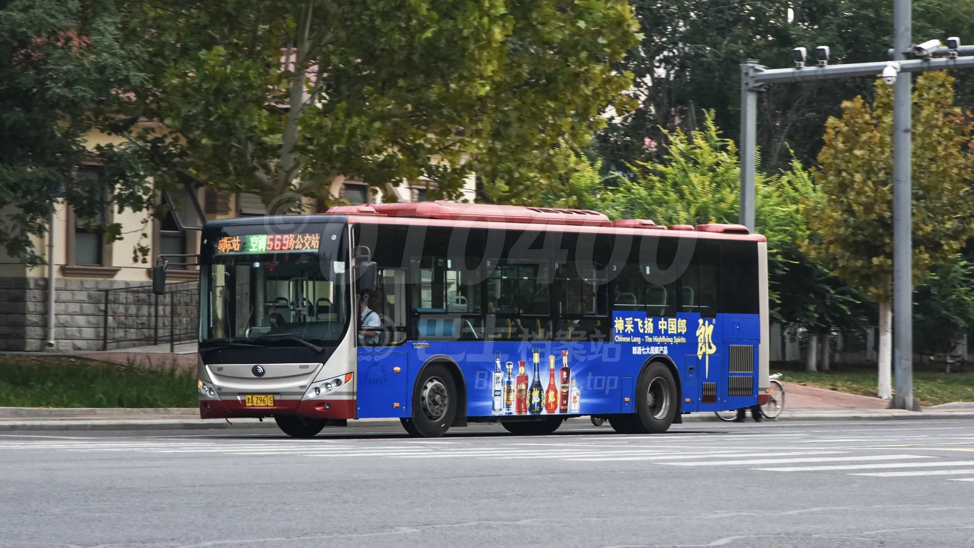 天津公交569路宇通zk6105chevpg41运行实录(1-0471)
