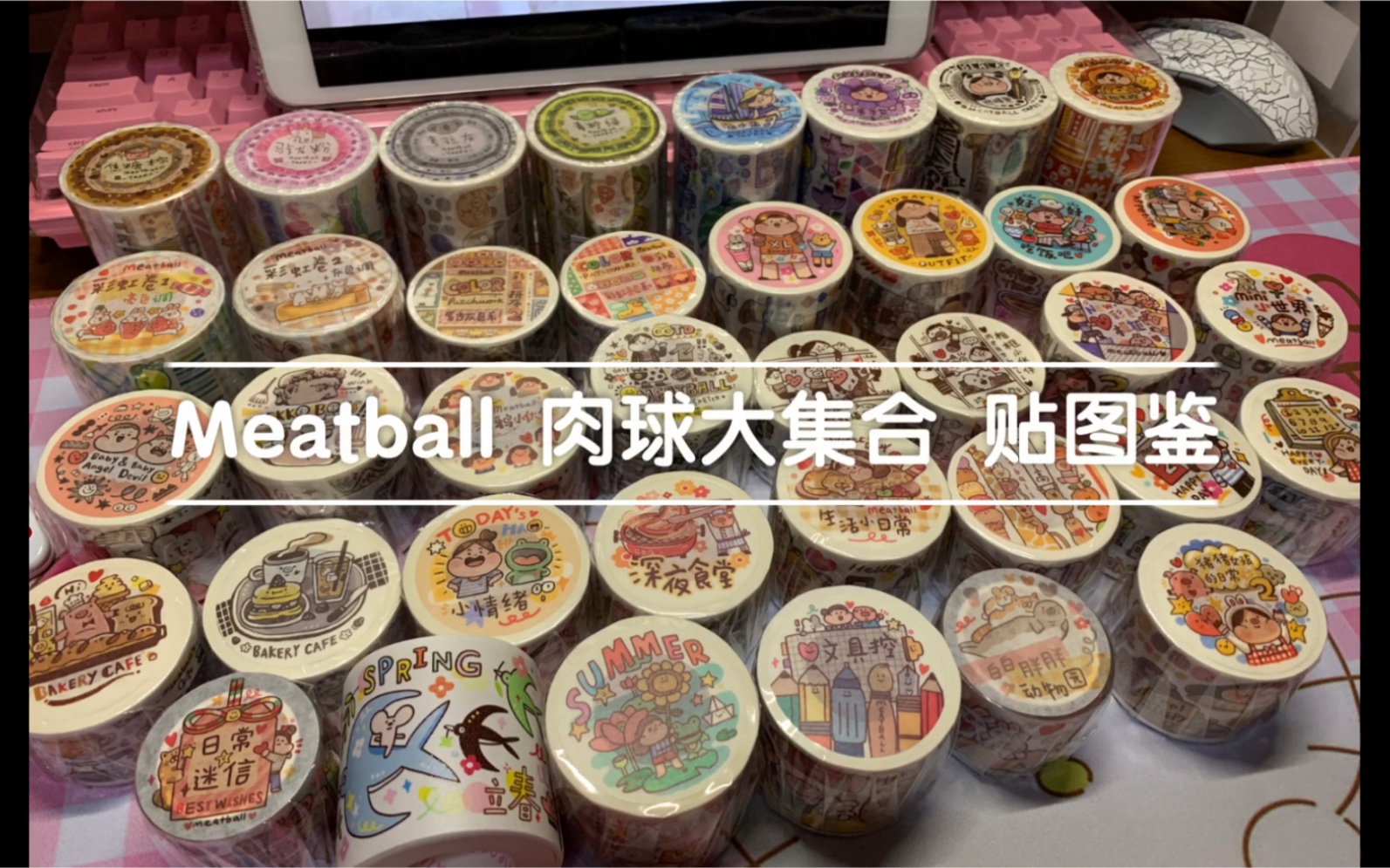 【典典】手帐日常|贴图鉴|Meatball肉球大集合哔哩哔哩bilibili