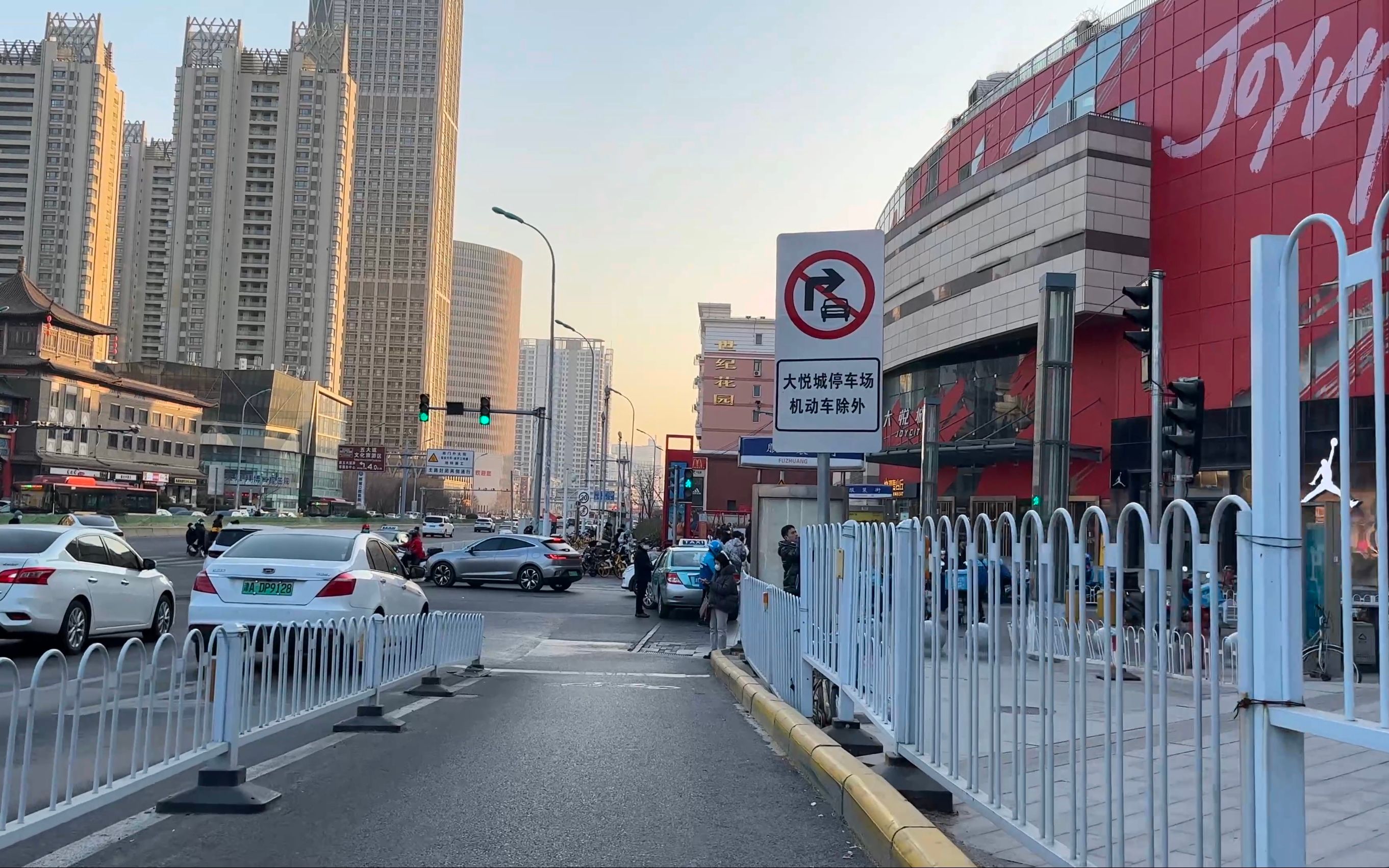 【4k 骑行 】天津 南门外大街 路过大悦城