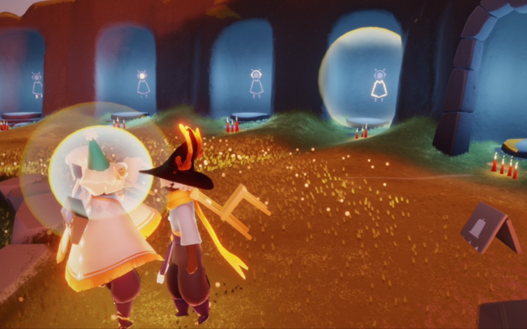 光遇:在云野当场毕业小王子路人的反应