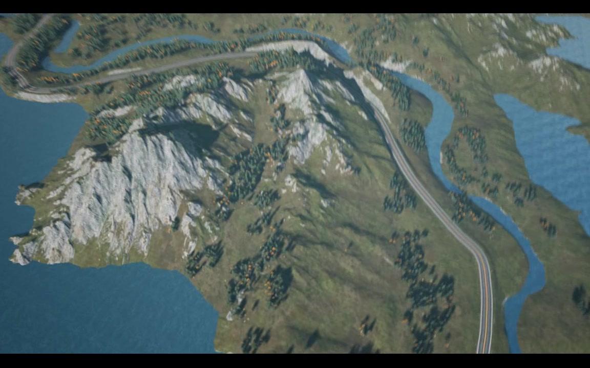 ue4worldmachine公路赛车地形制作