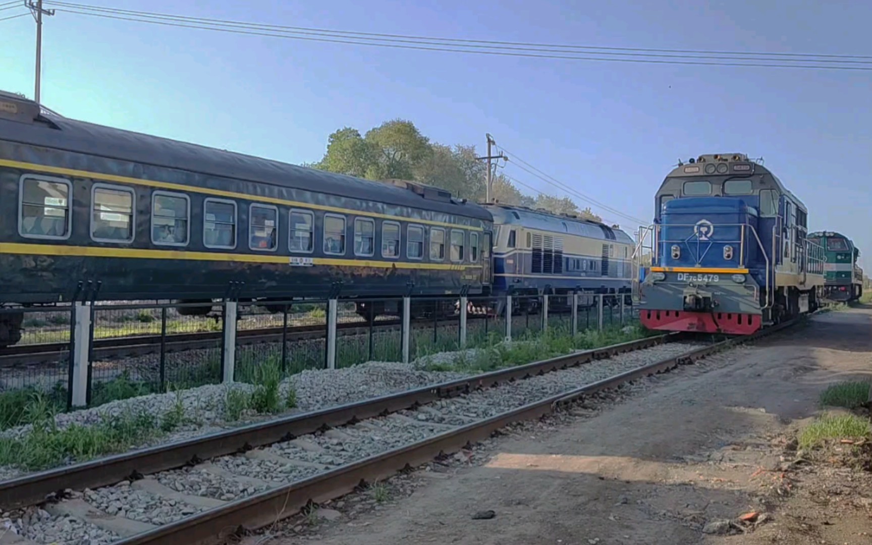 [铁道拍车] k7107/8次 嫩江站外(终到/始发)通过记录_哔哩哔哩_bili