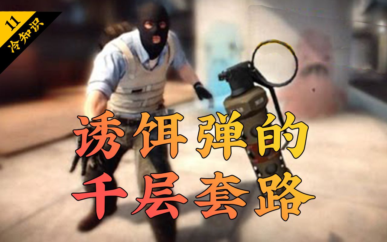 【CSGO冷知识】诱饵弹的千层套路_哔哩哔哩_bilibili