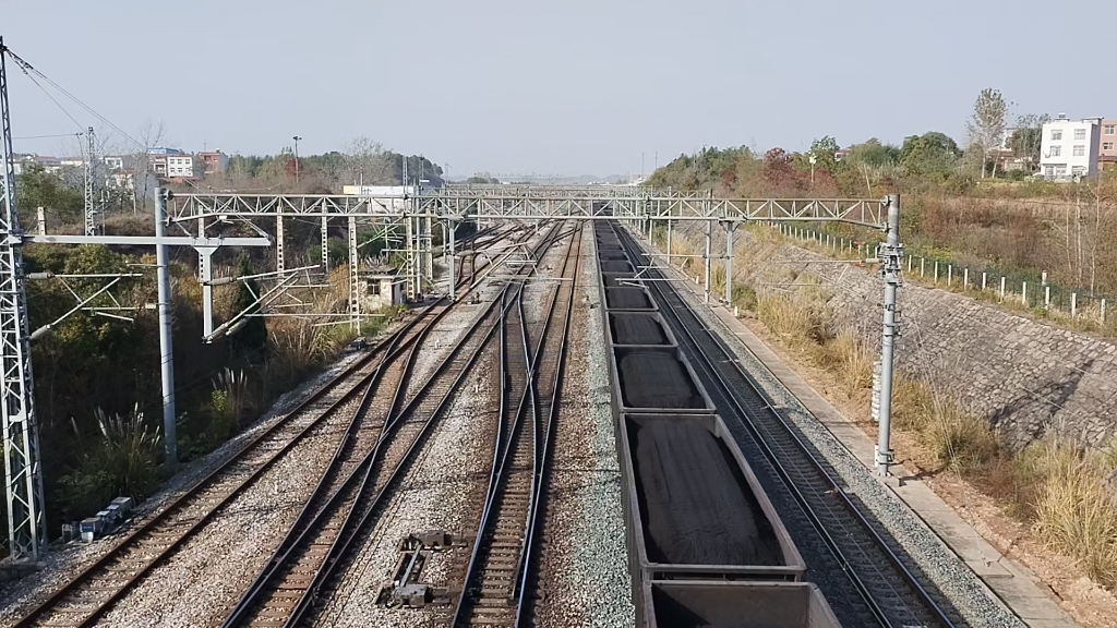 京九鐵路&武麻鐵路-十一月中麻城開啟繁忙的鐵路貨運季節3