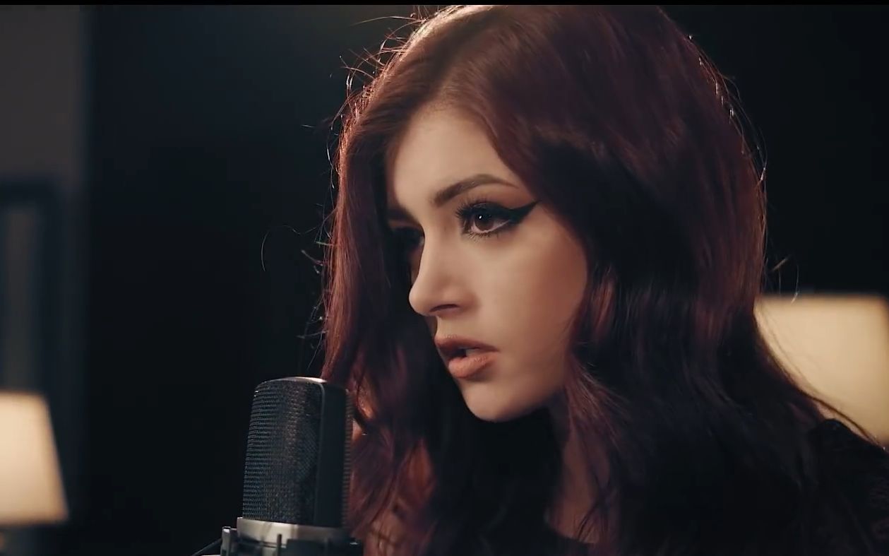 【中英字幕】【经典翻唱】sorry——美国甜美翻唱女神 chrissy