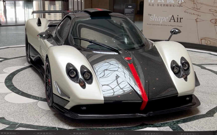 我竟然在上海博物馆拍到了全世界只有五台的帕加尼zonda cinque