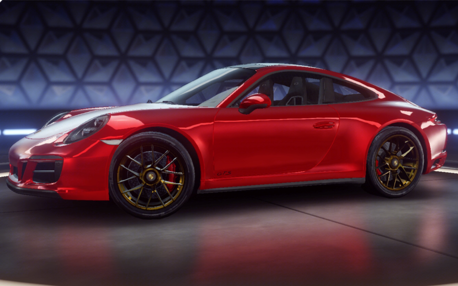 【评多d】保时捷911-gts钢铁侠配色版展示及比赛