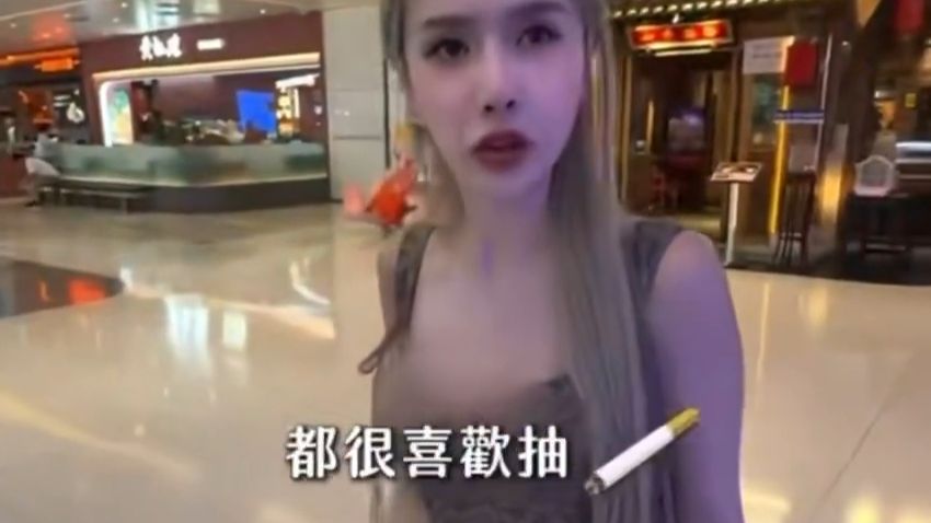 台妹到大陆旅游抱怨素质差，每个地方都很脏