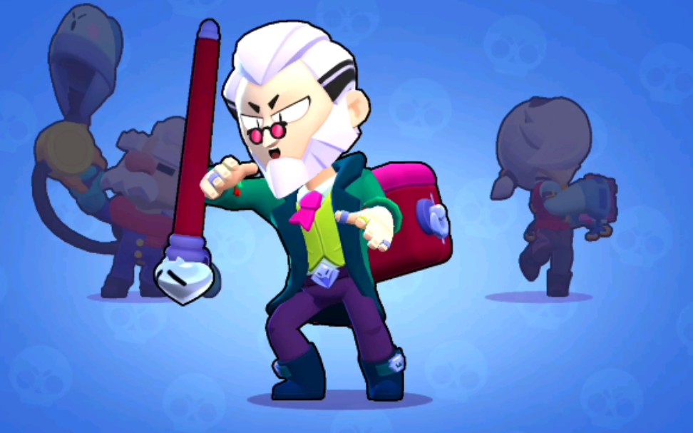 荒野乱斗拜伦老头_哔哩哔哩 (゜-゜)つロ 干杯~-bilibili