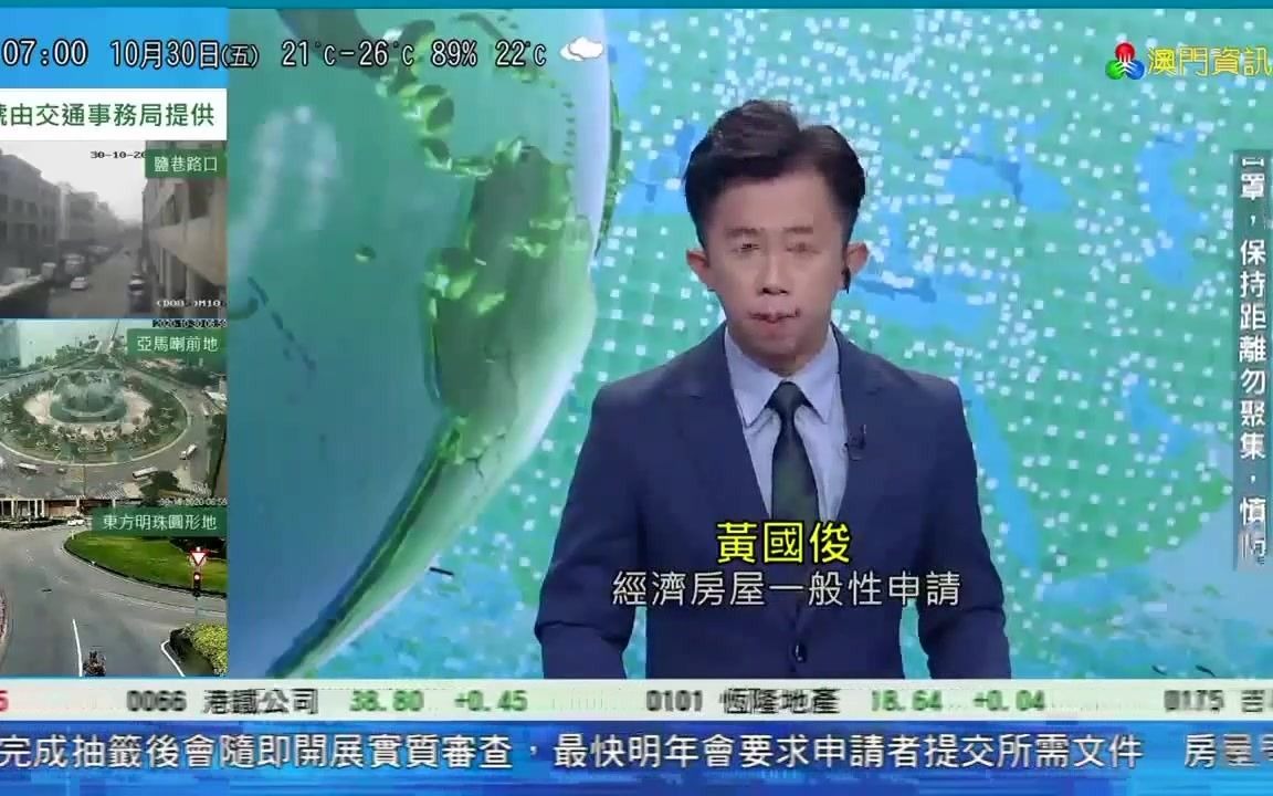 【中国澳门电视/放送文化】澳广视(TDM)澳门资讯频道收台提示画面+台标+《早晨新闻》片头(20201030,0659)哔哩哔哩bilibili