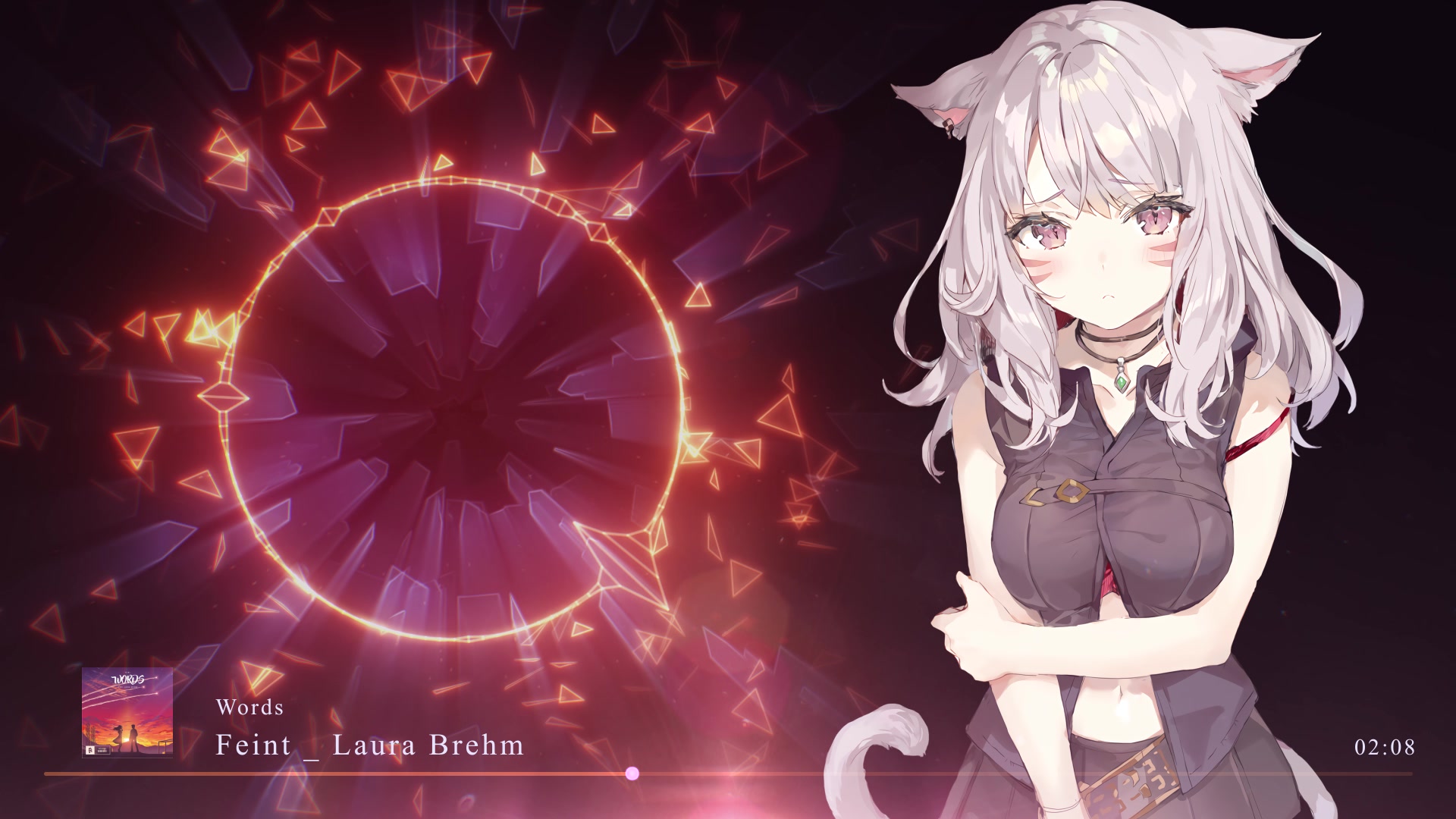 【女声】[电音] feint _ laura brehm - words