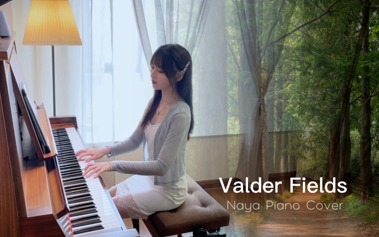 [图]钢琴弹奏《Valder Fields》