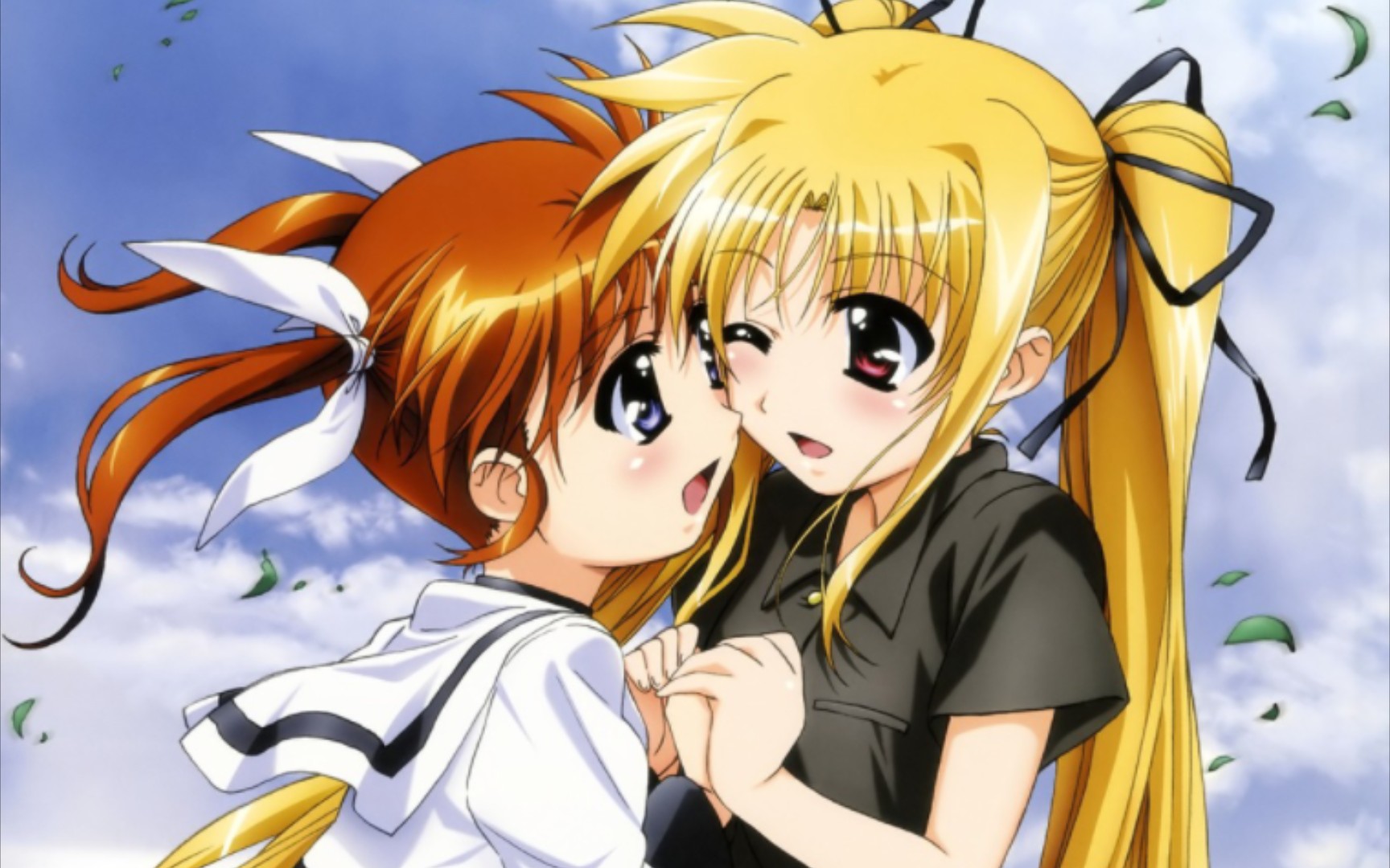 一部04年的经典魔法少女老番,你看看人家高町奈叶小学三年级就知道