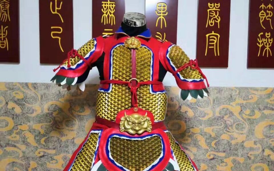 萧萧甲胄制作破盔烂甲系列盔甲兽吞制作门环给肩吞