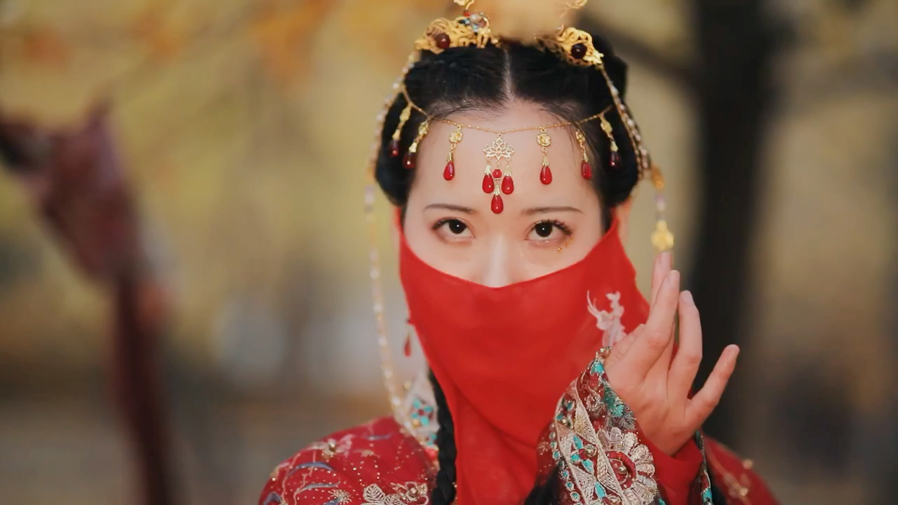 第一次拍红衣面纱_哔哩哔哩_bilibili
