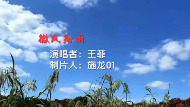 《微风细雨》完整版,演唱者:王菲
