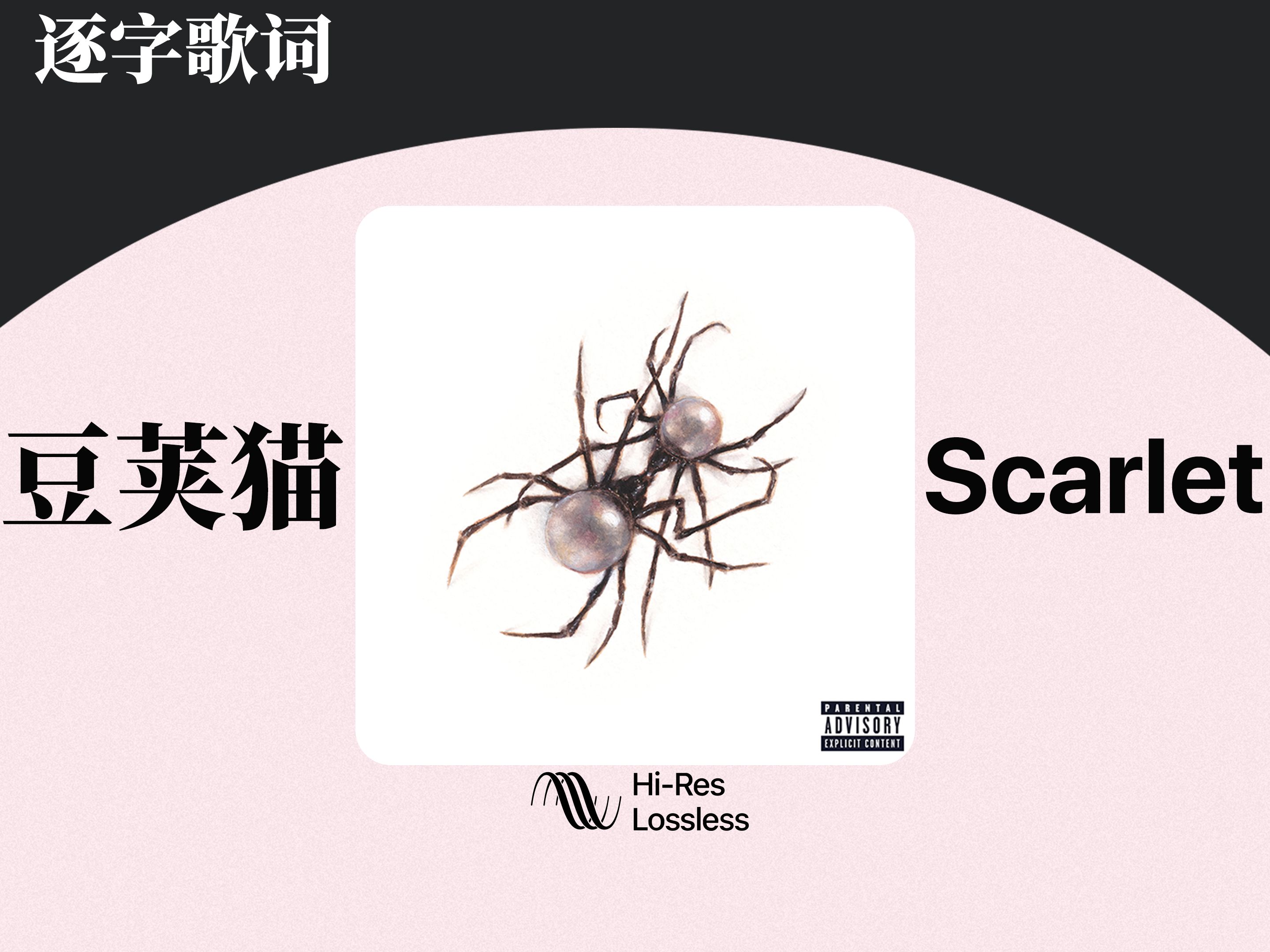 豆荚猫 Scarlet - Doja Cat 整轨试听 发光歌词「Hi-Res」-我在b站听专辑-我在b站听专辑-哔哩哔哩视频