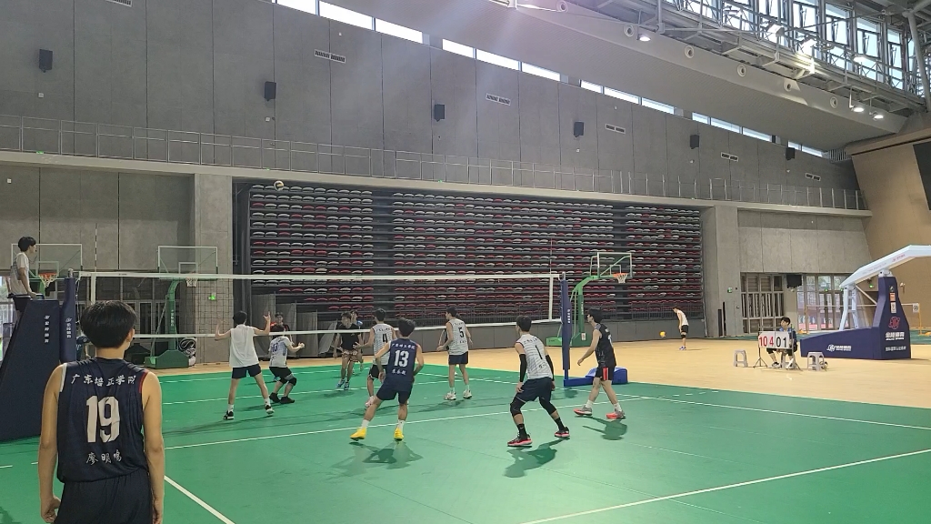 室内排球训练赛