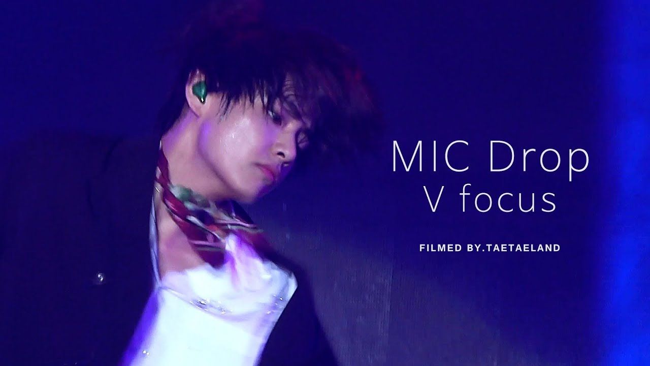【金泰亨】190811乐天《mic drop》金泰亨直拍/mic drop - bts v