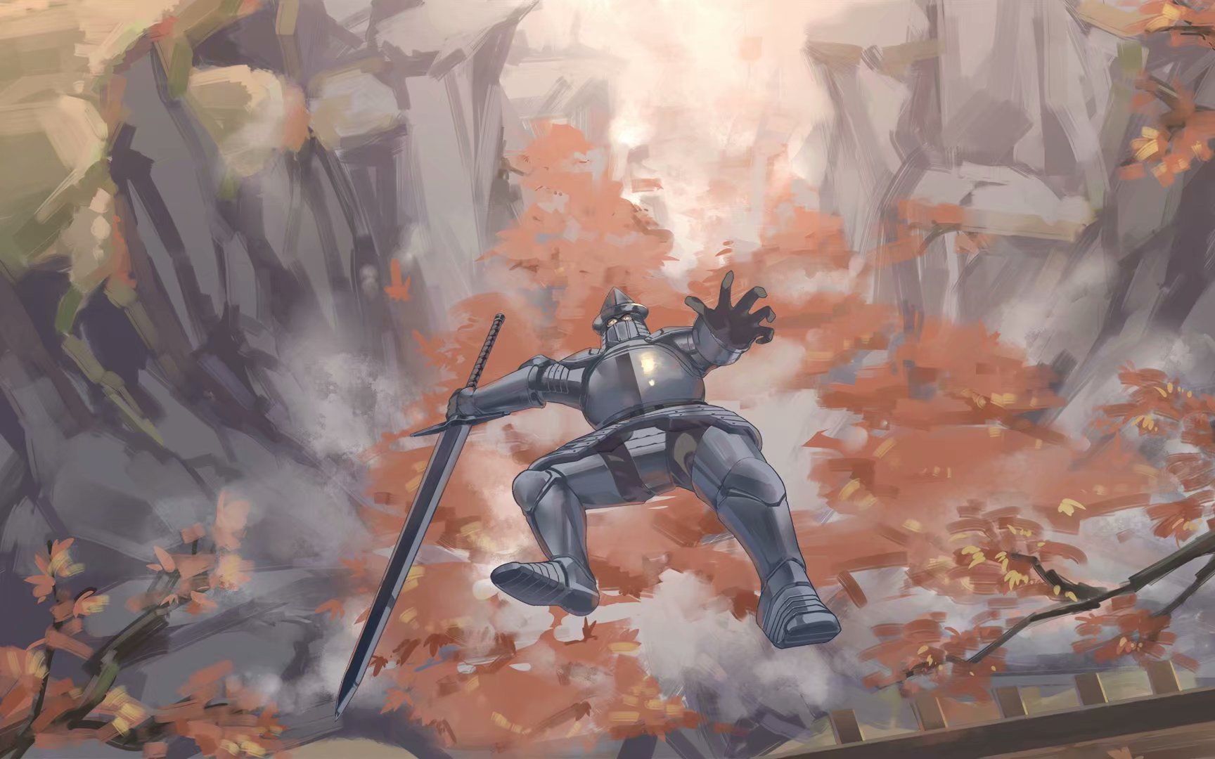 活动作品只狼流程3峰云铁甲武士仙云