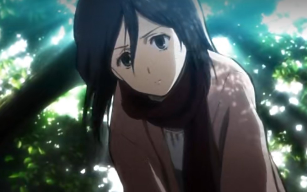 当看到野鸽儿为三笠围上围巾时,哥们真泪目了