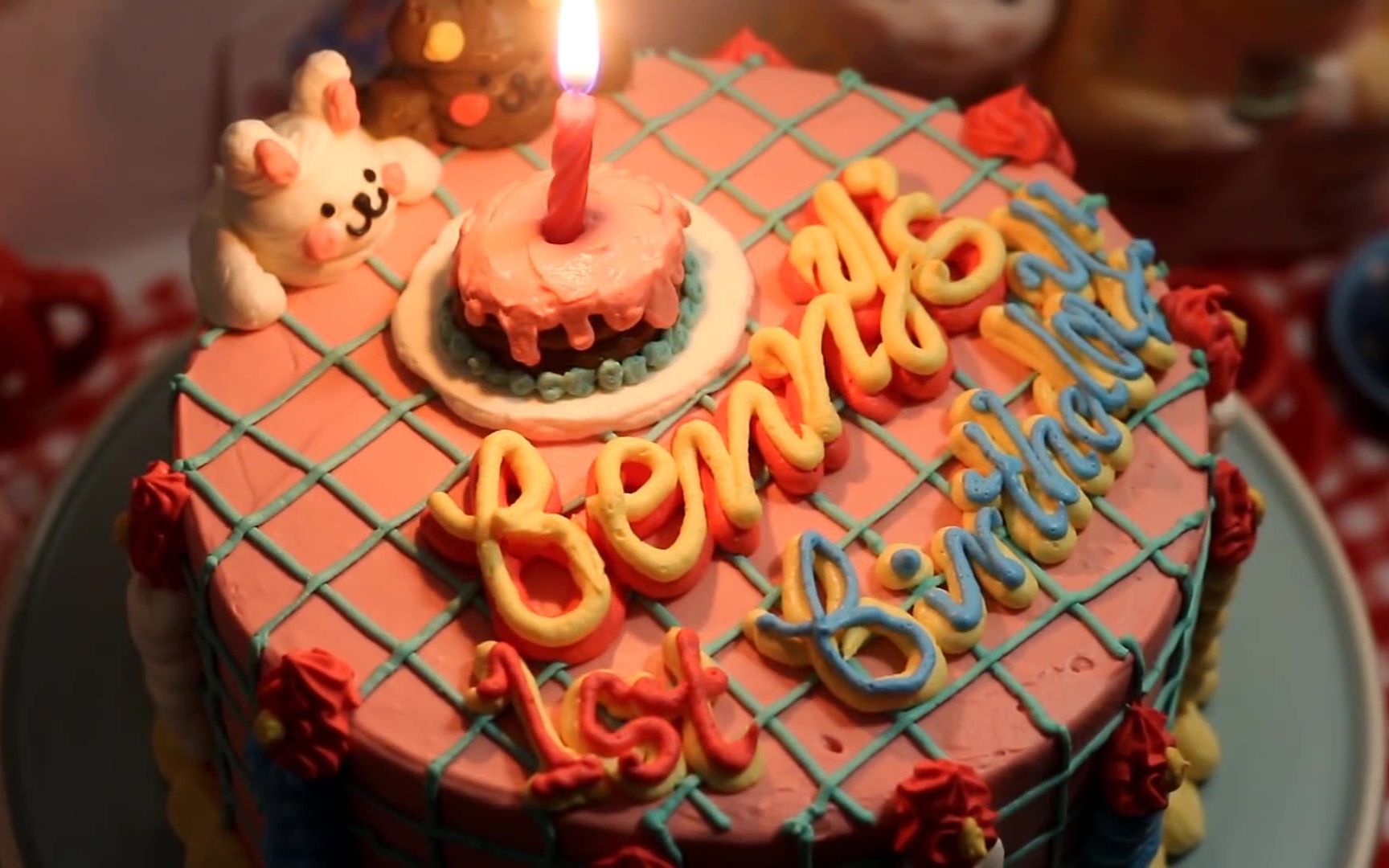 [图]【Benny Cake】Benny的生日蛋糕★ | Benny's 1st birthday cake!