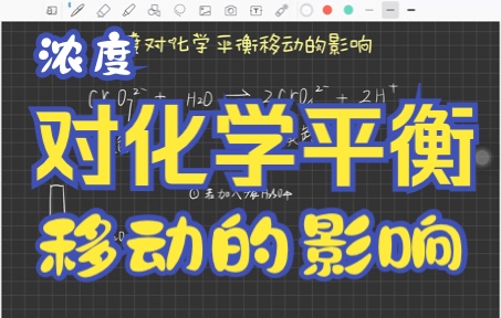 Download Video: 高中化学 选修四 浓度对化学平衡移动的影响1