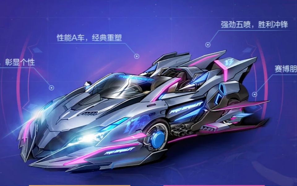 qq飞车:端游赛博销魂到底是s还是a?