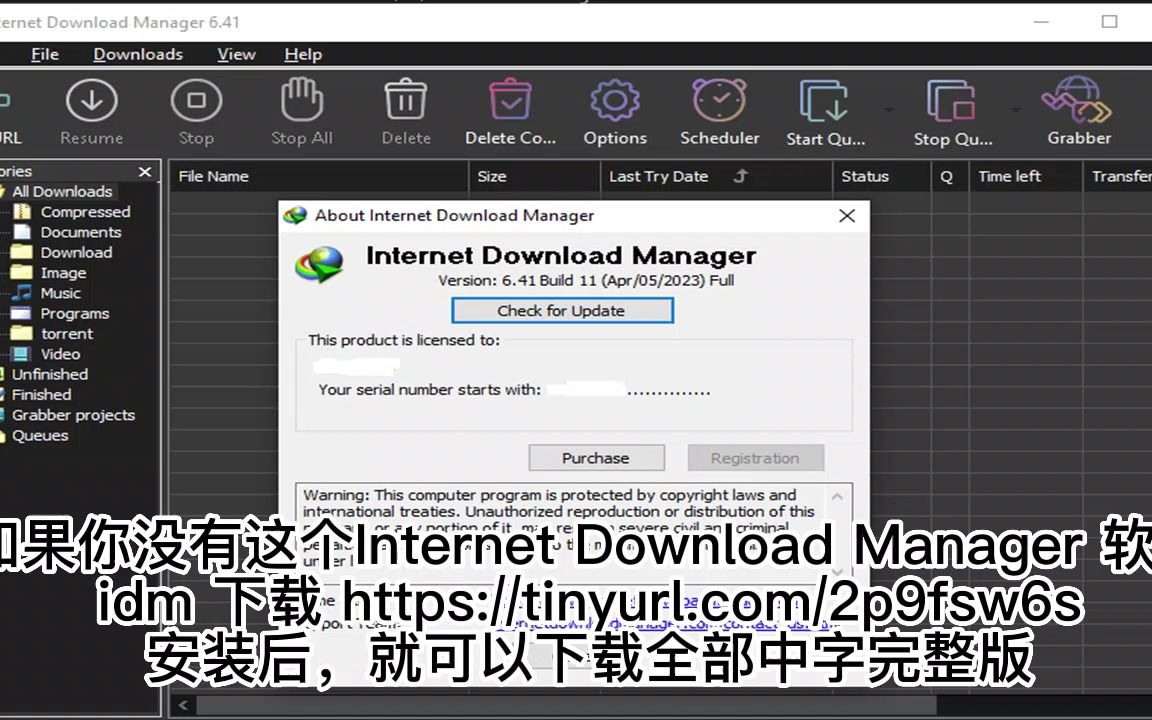 安装 Internet Download Manager 软件工具哔哩哔哩bilibili