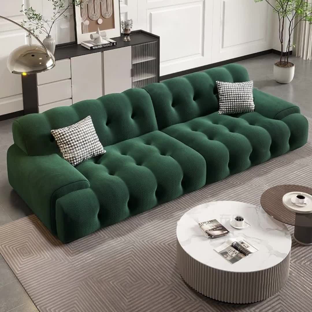 【30元券】罗奇堡沙发意式客厅极简风现代简约北欧大小户型直排新款