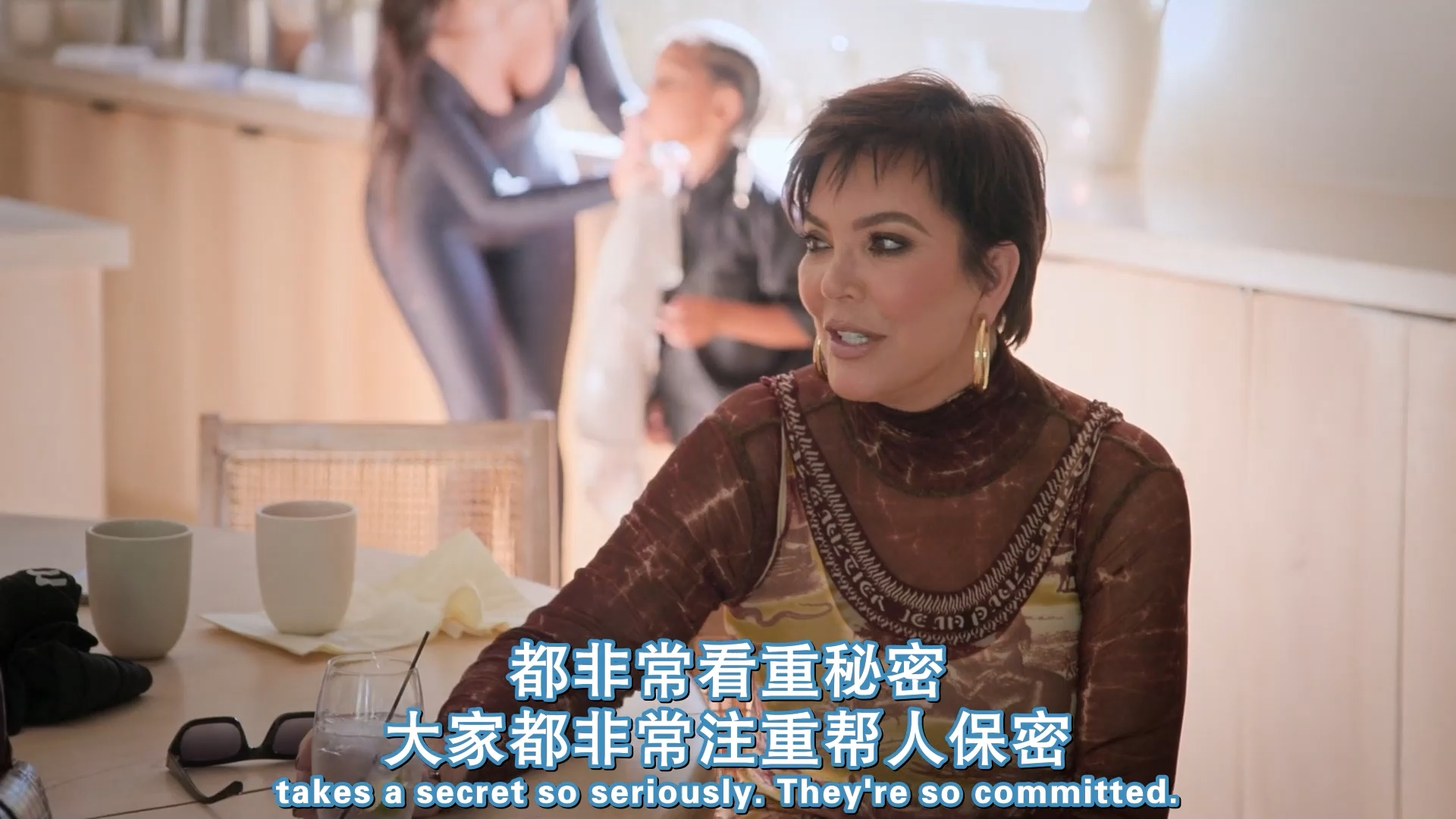 卡戴珊家族 普通人每天早上四点起来健身 只会得到一具强壮的尸体 连