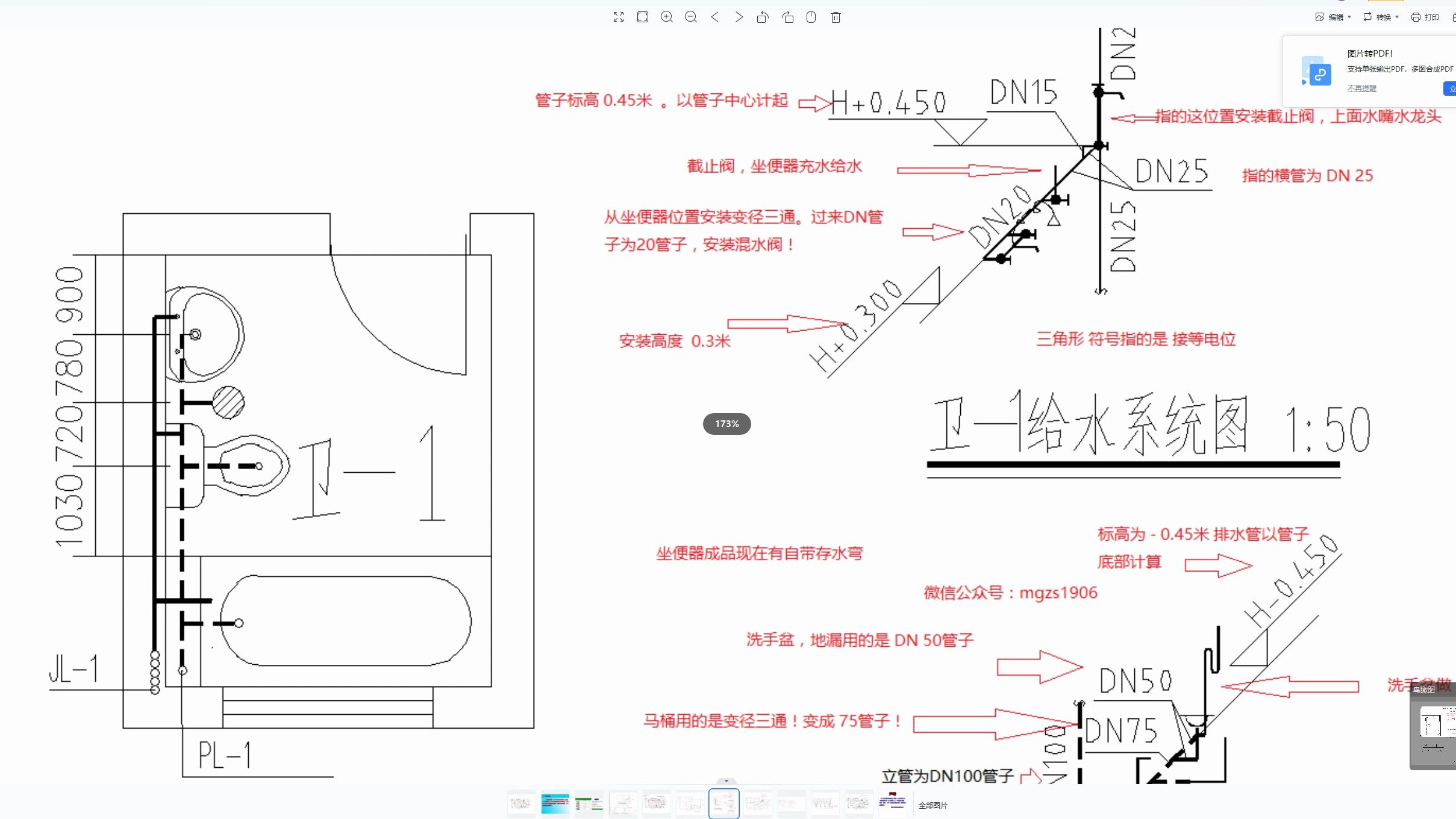 零基础快速学看水电图纸哔哩哔哩bilibili