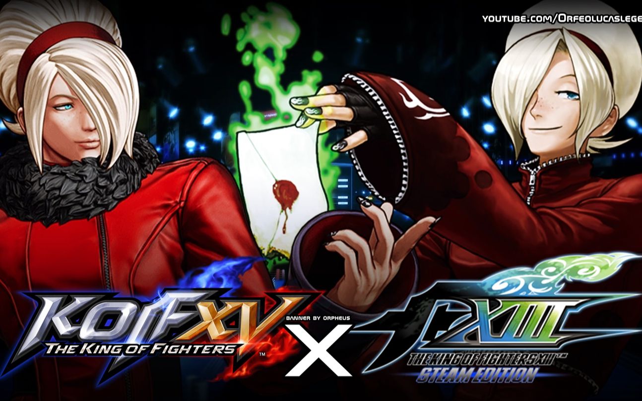 ash crimson 拳皇 15 與之比較 拳皇 13 || kof xv x kof xiii