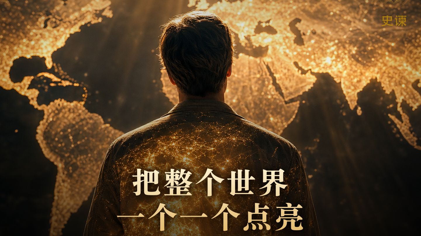 把整个世界一个一个点亮