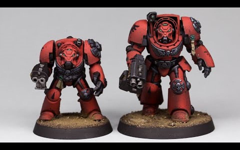 [战锤40k] 将时隔近30年的两款终结者放在一起涂!