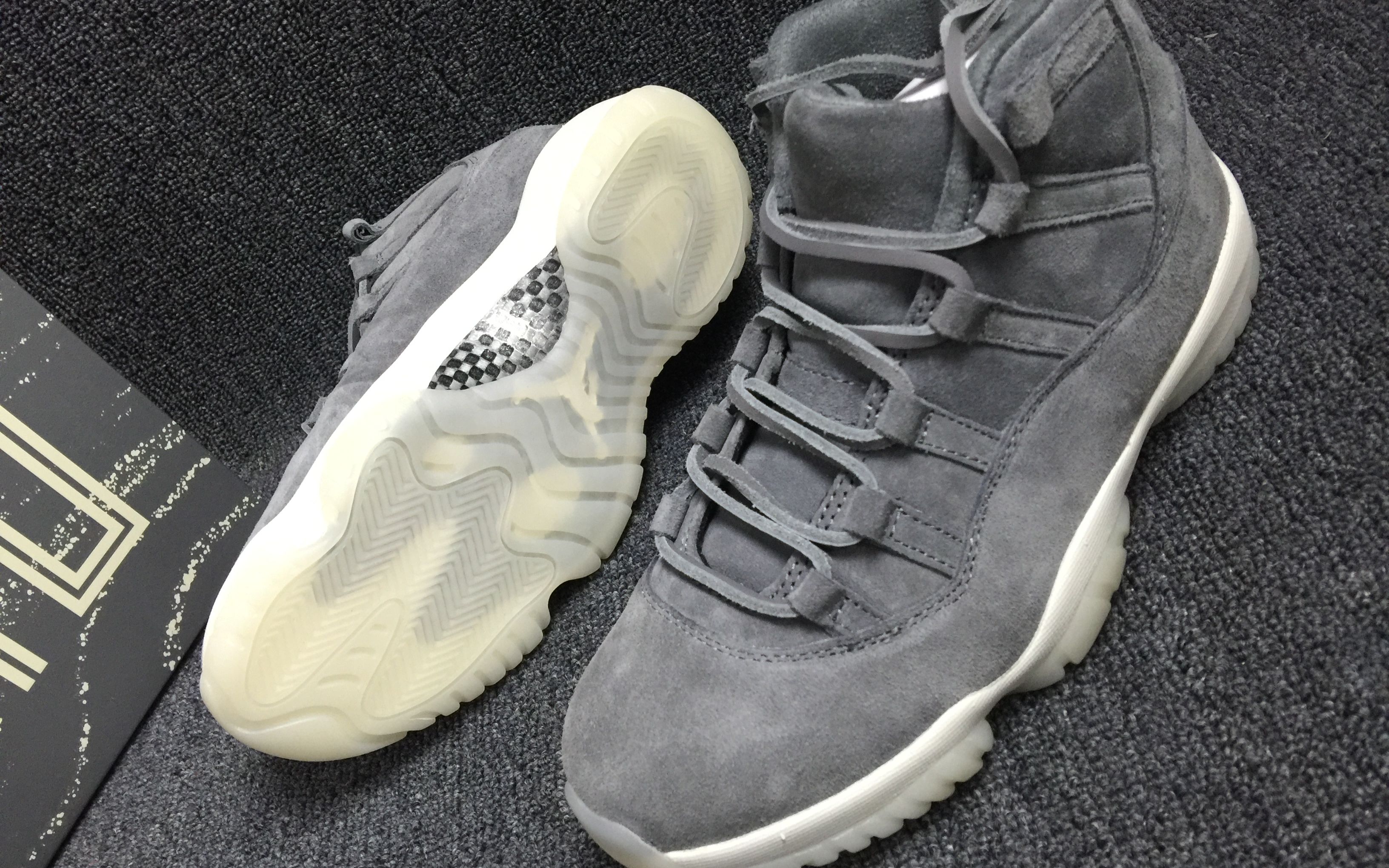 sl air jordan 11 pinnacle suede aj11麂皮