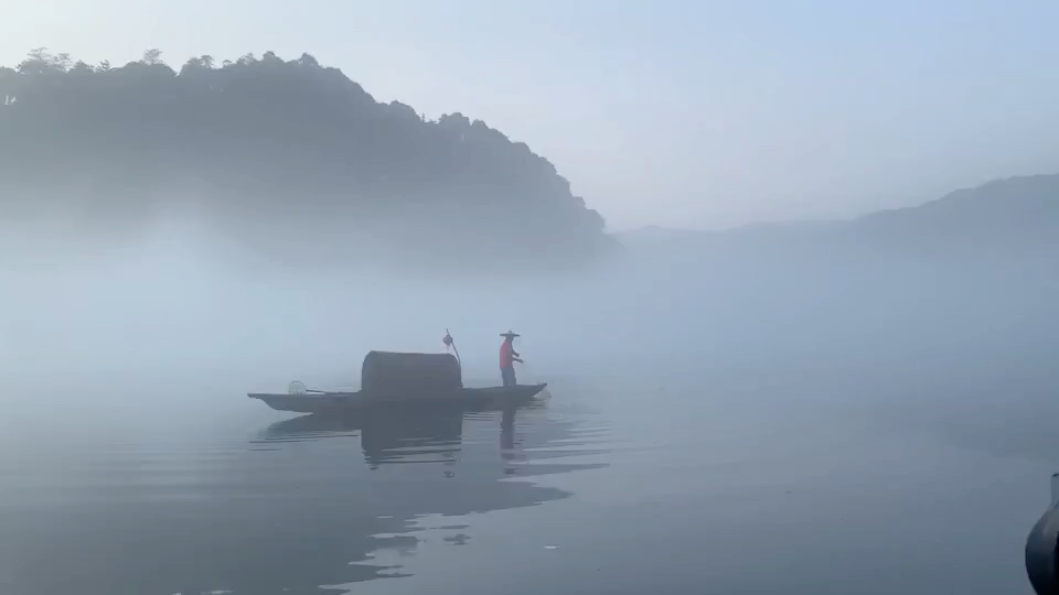 湖南郴州东江湖,这太诗意了,风景如画!哔哩哔哩bilibili