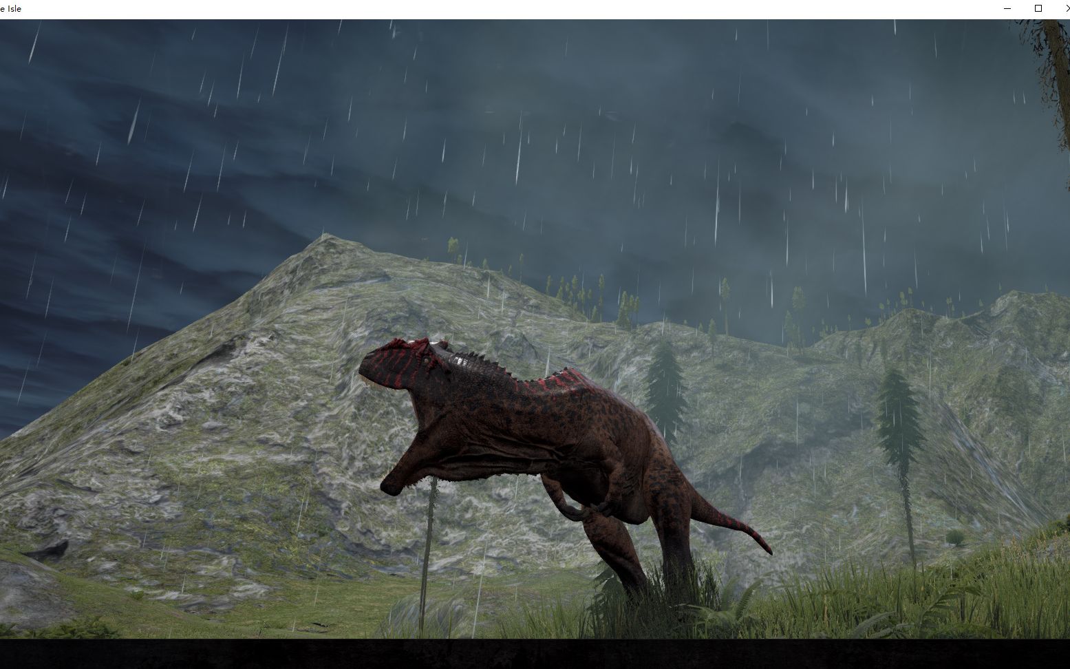 theisle南方巨兽龙暴龙棘背龙一出场食草龙群瞬间吓尿